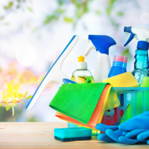 cleaning supplies for spring cleaning